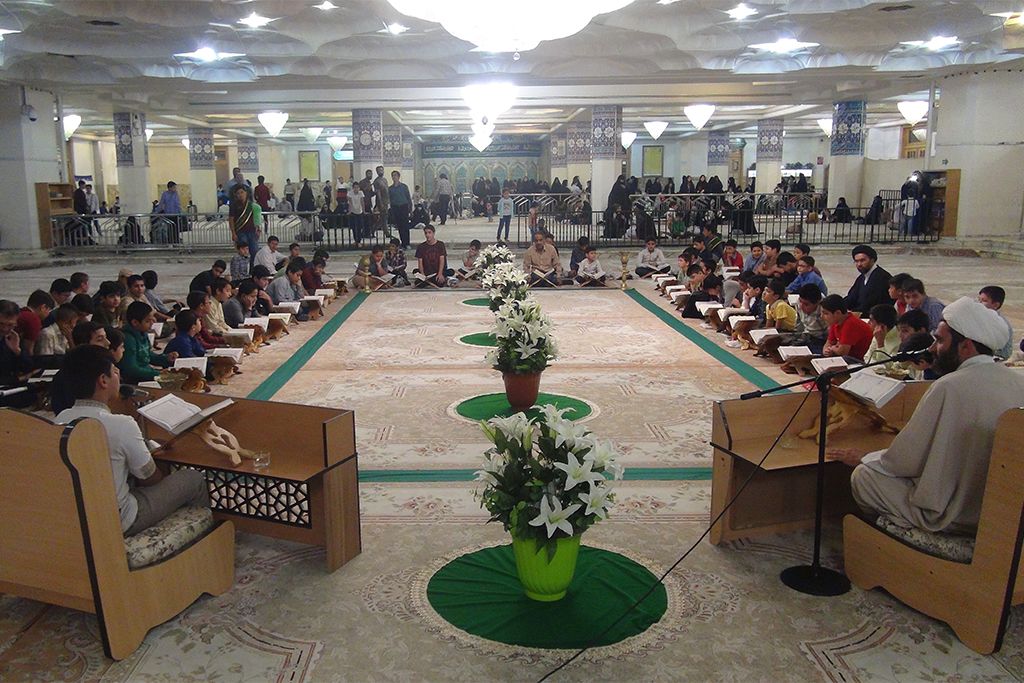 محفل انس با قرآن و کرسی تلاوت نوجوانان